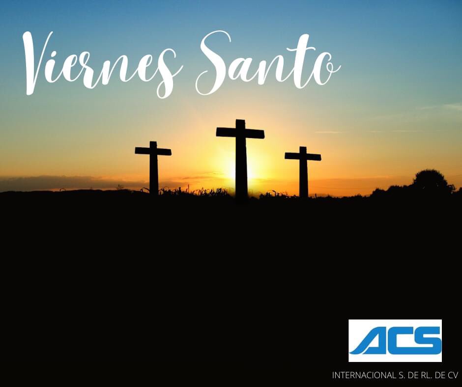 AcsSderl's tweet photo. VIERNES SANTO 🙌

El Viernes Santo es, fundamentalmente, un día de duelo durante el cual se recuerda la crucifixión de Jesucristo en el Calvario, quien se sacrifica para salvar del pecado a la humanidad y darle la vida eterna. https://t.co/33LHewaJSw