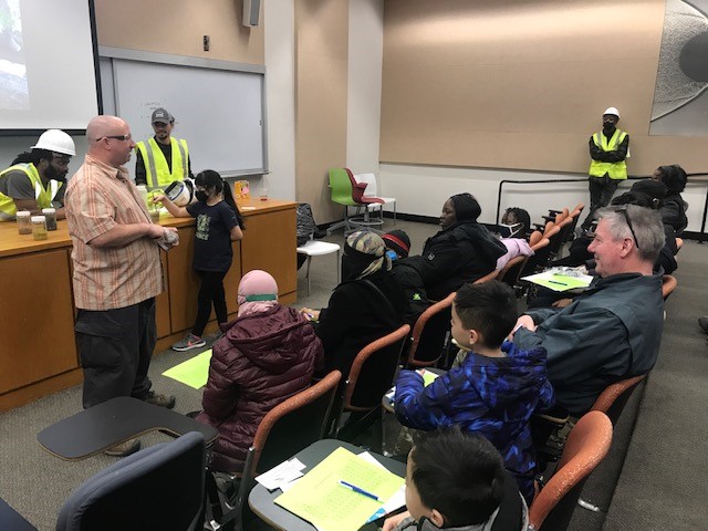 OmniEcosystems's tweet image. The Omni team had a blast participating in the @illinoistech STEM Expo last weekend. Meeting the future scientists, technicians, engineers, and mathematicians in our community reminds of why we love what we do! #stemforkids #scienceanddesign #greeninfrastructure