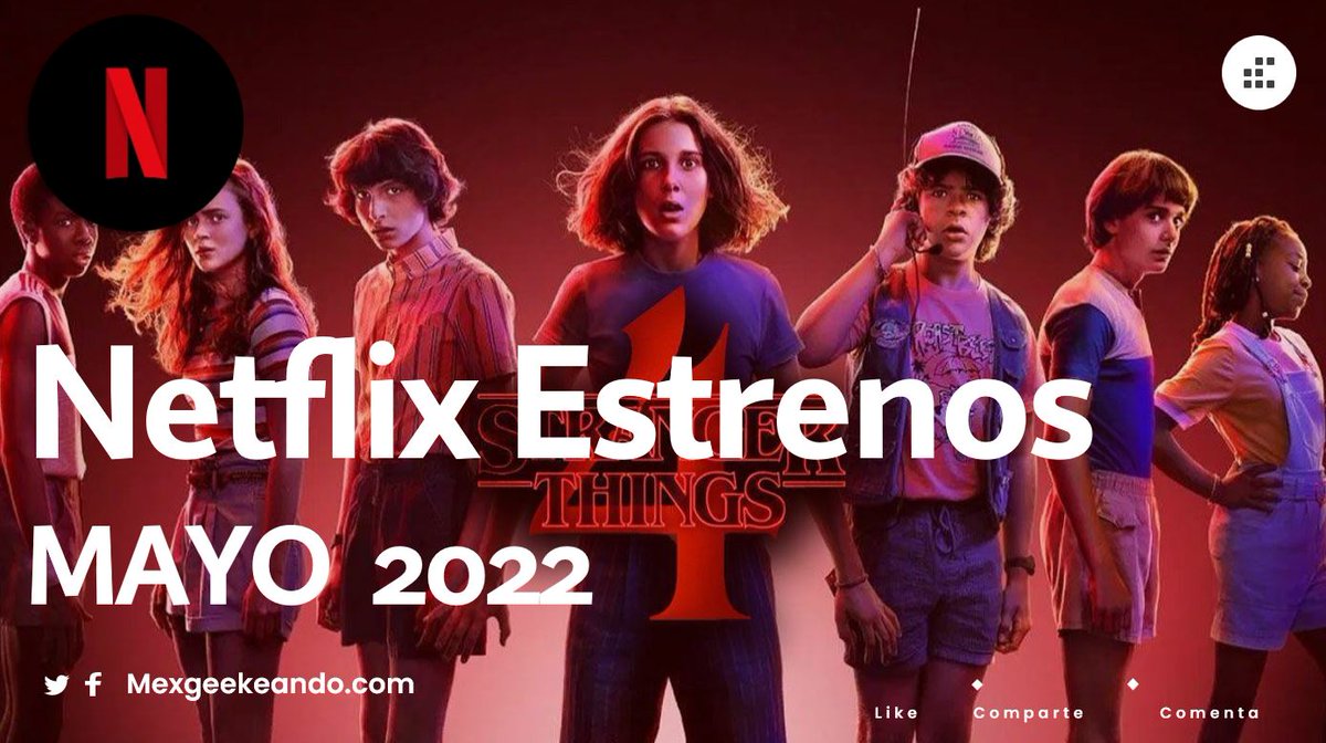 mexgeekeando's tweet photo. Netflix Estrenos Mayo 2022 Películas y Series https://t.co/eOZFzghAnf a través de @YouTube https://t.co/tOVrRp9tpM