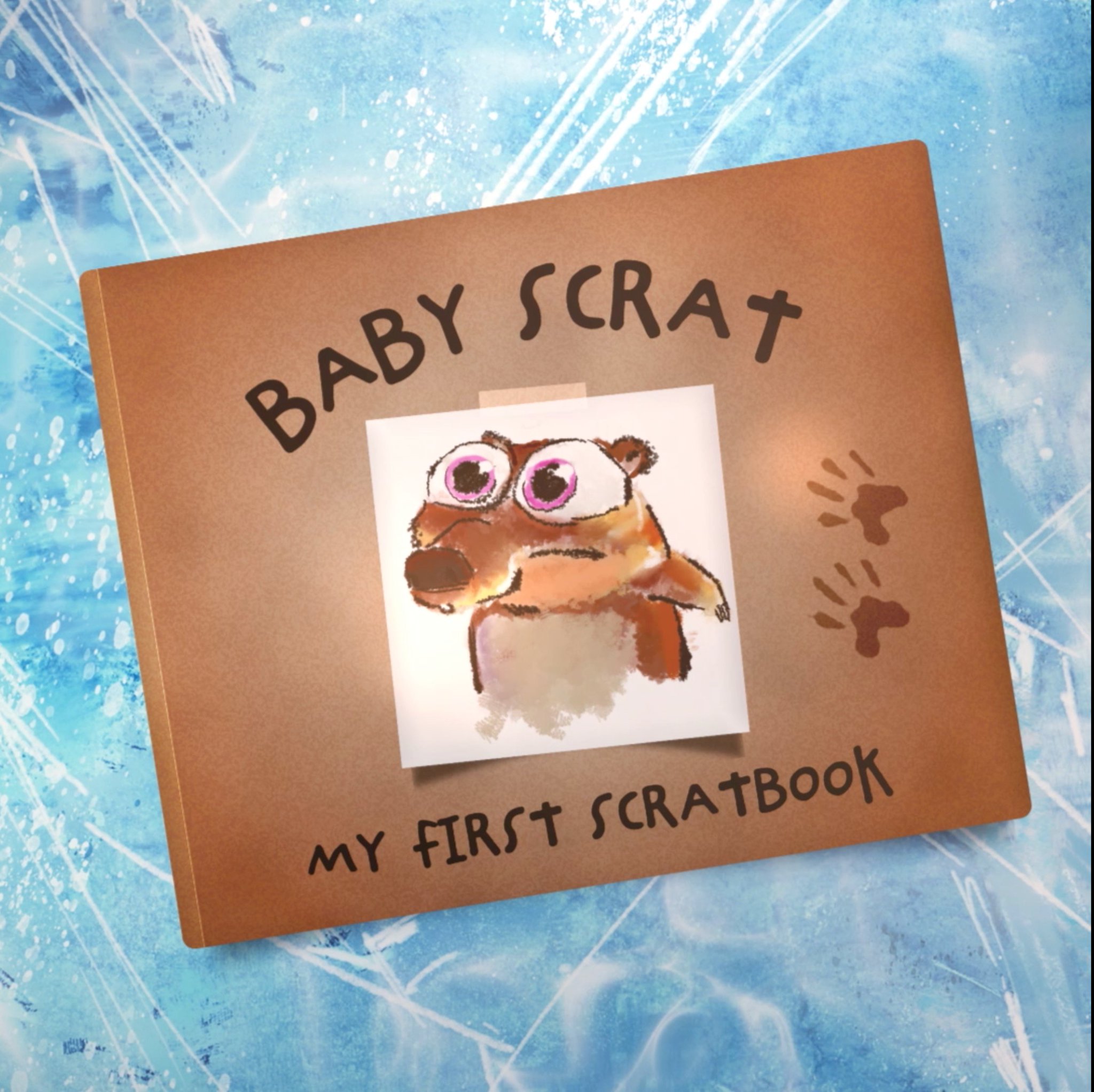 ICE AGE on Twitter "Introducing Baby Scrat’s first scratbook! Ice Age