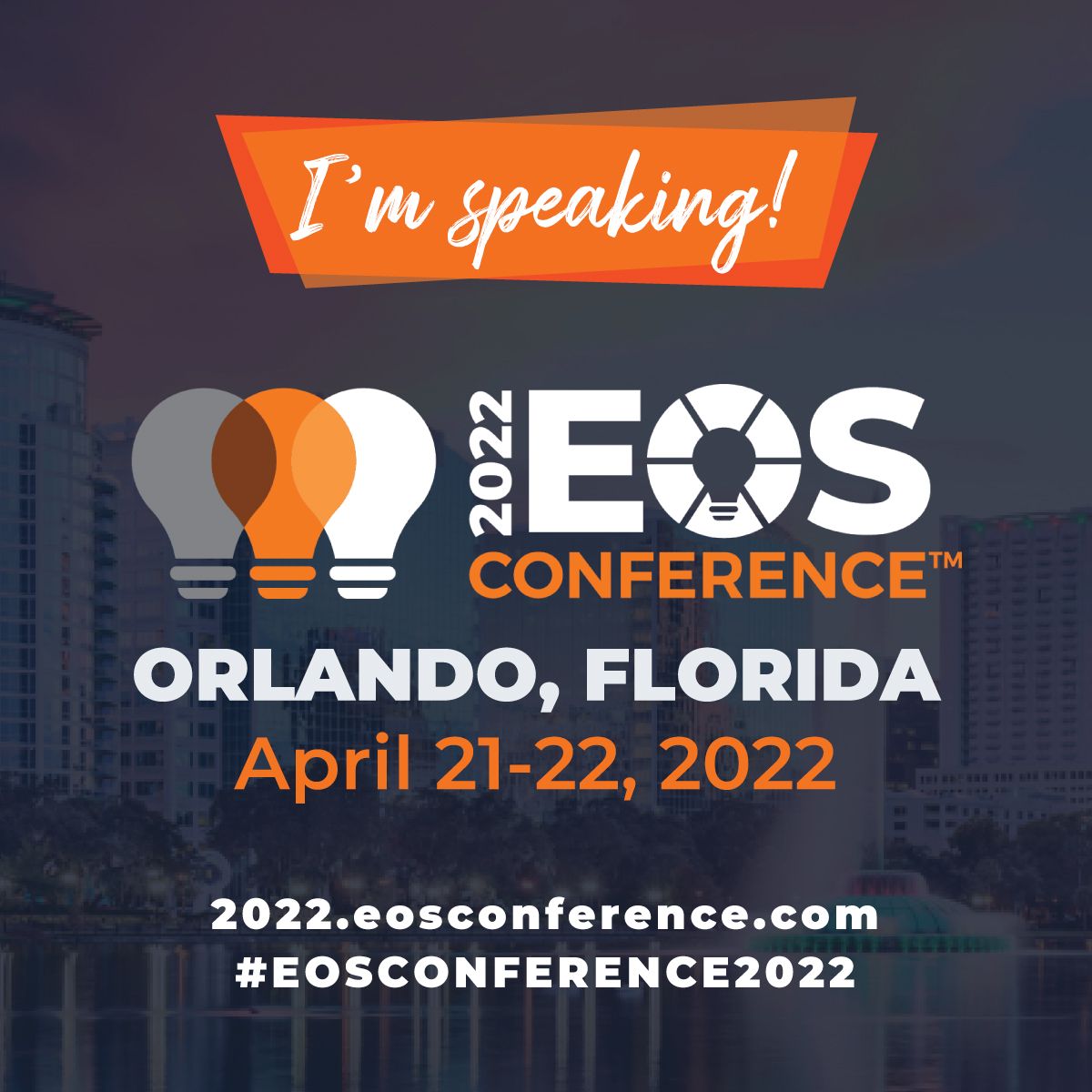 NeunerSteven's tweet image. I can't wait for the EOS Conference next week in Orlando! I will be presenting and hope to see you there!!

#EOSConference2022
