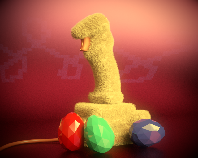 Click click, cluck cluck. Happy Easter!