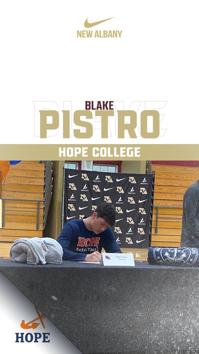 Congratulations Blake Pistro on committing to Hope College! #WeAre <a href="/BlakePistro/">Blake Pistro</a>