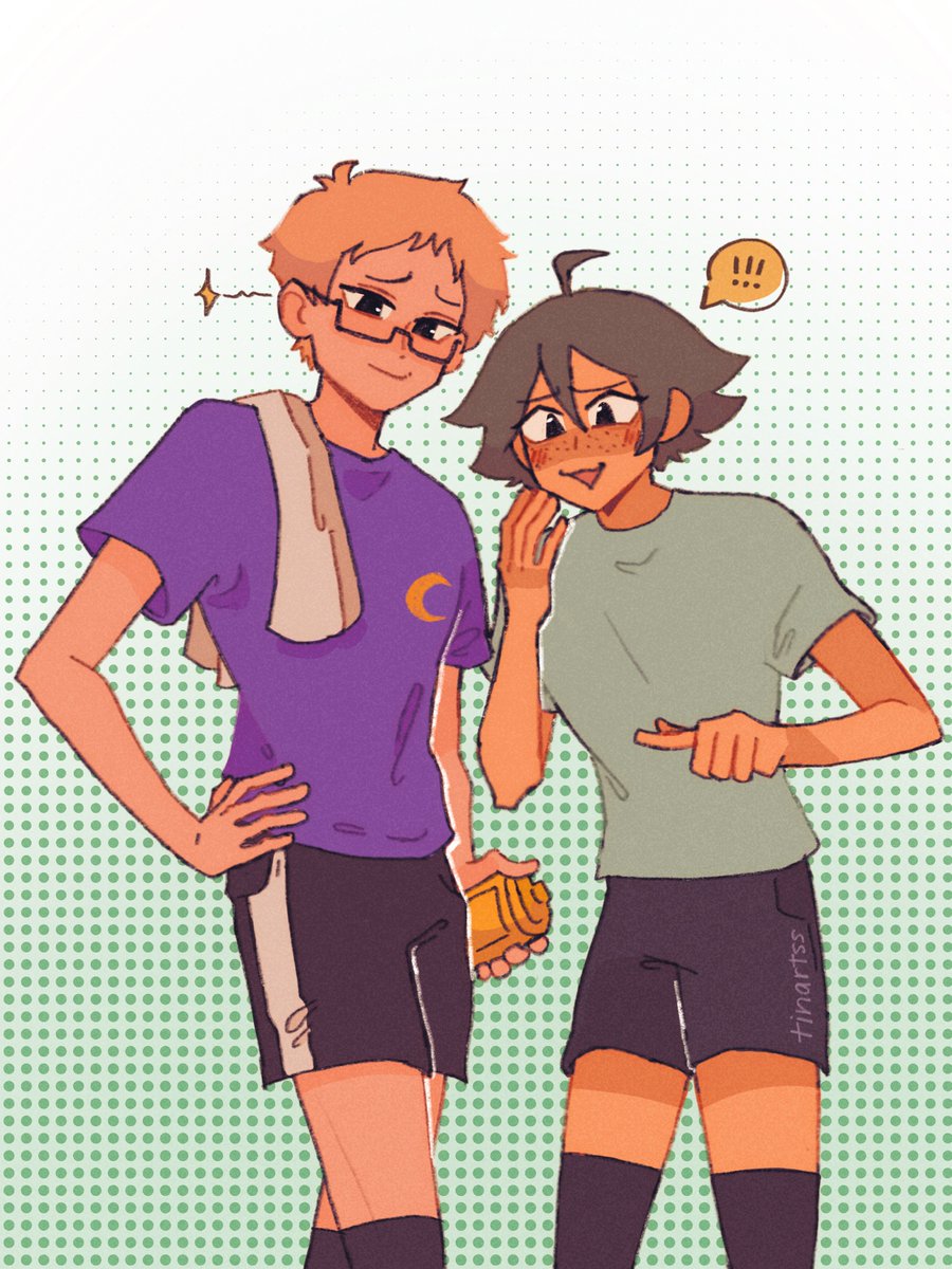 this flavor of tkym is very dear to me however i feel like yamaguchi's tolerance for tsukki's shenanigans is much lower in their third year

#tsukkiyama #haikyuu 