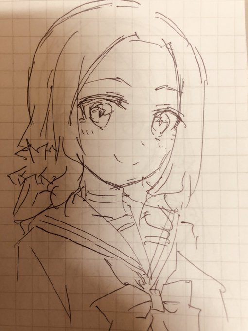 風先輩落書き 
