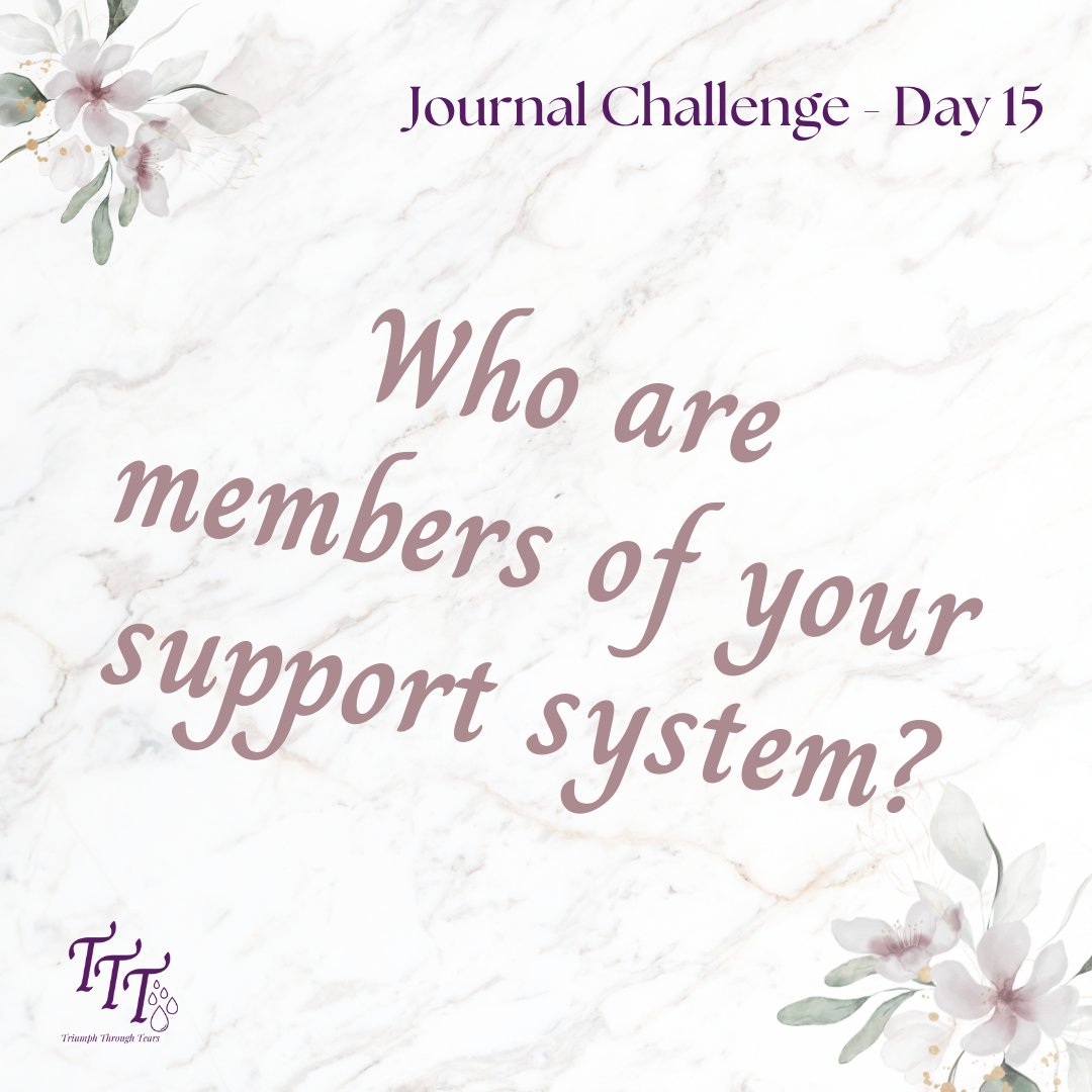 Triumph_Tears's tweet photo. A strong, genuine support sytem is critical on your journey.

#grief #grievingmother #griefjournalchallenge #grievingmom #grieving #griefsupport #normalizegrief #triumphthroughtears #griefvalidation #griefjourney https://t.co/MmBMwOllPw