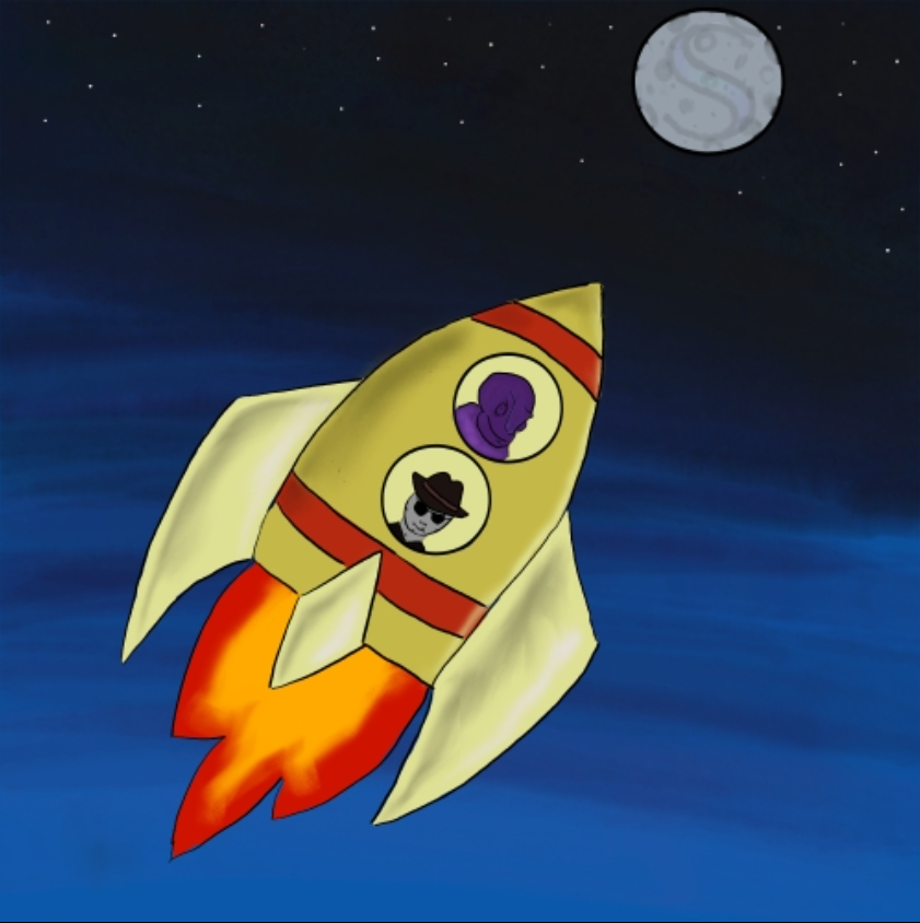 "To the Moon" is now also on auction starting at 85 $SCRT only slightly above mint price.
Will the person buying this piece trigger the $SCRT moon mission?👀🚀🌚
stashh.io/asset/secret1u…