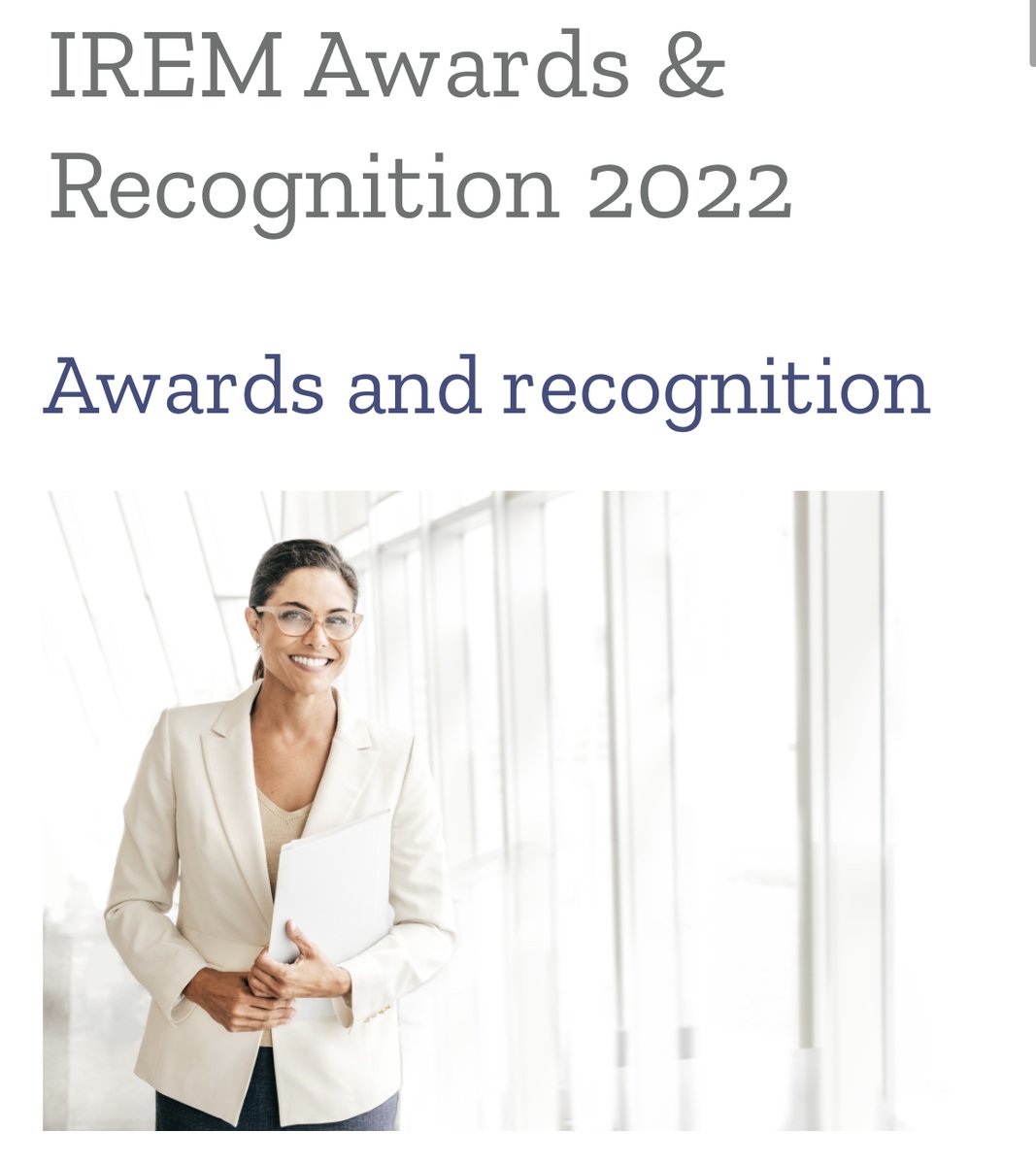 IREM Chapter 57 tweet media