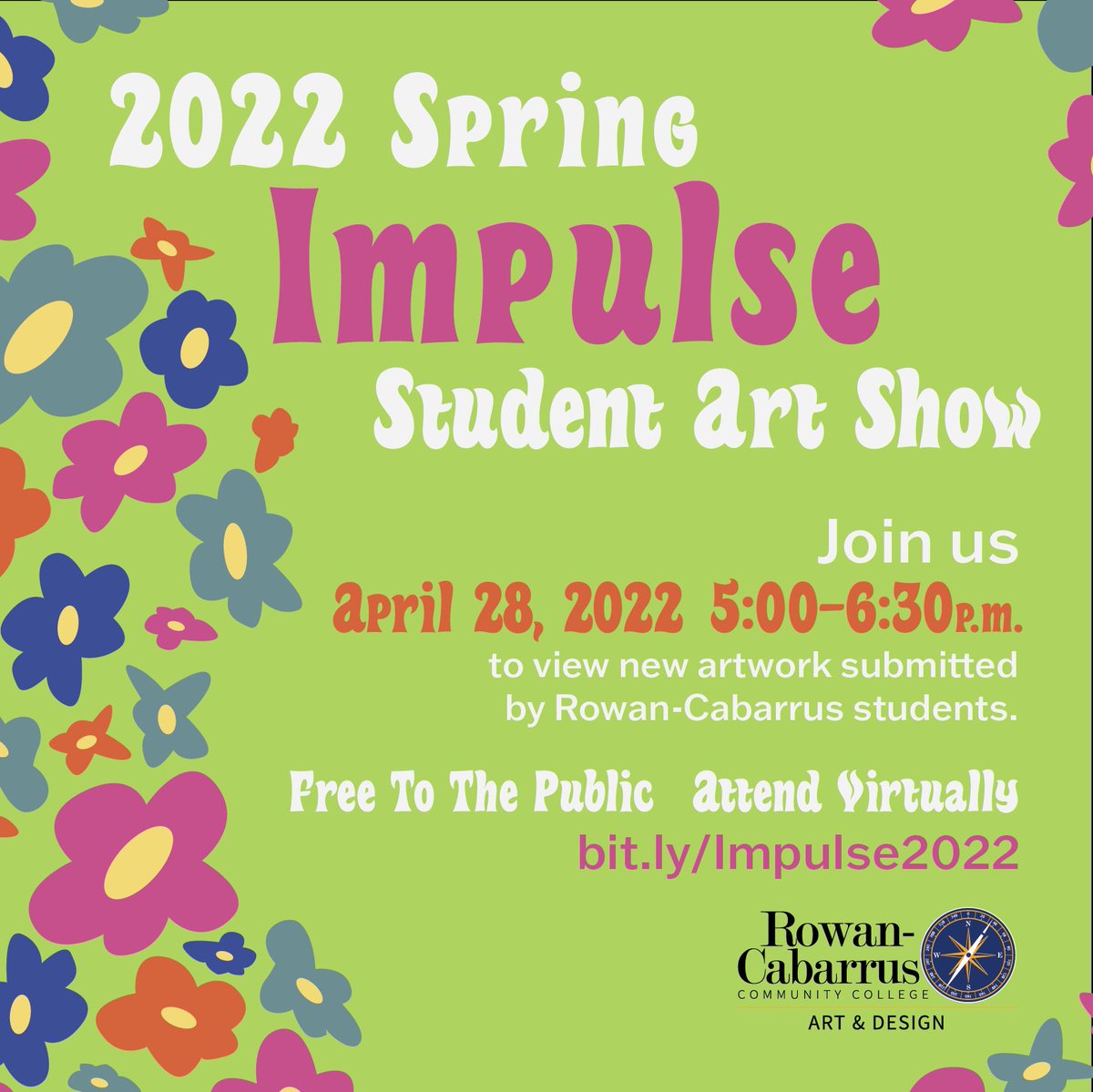 RCCCedu's tweet photo. Today is #WorldArtDay, and we’re celebrating the many talented artists here in #NavigationNation. Check out our Impulse Student Art Show starting Thursday, April 28 on North Campus or attend virtually at https://t.co/Z9OkZJeAk3. #FineArts #StudentArt #NavigationNation https://t.co/UsgEA2t7Sp