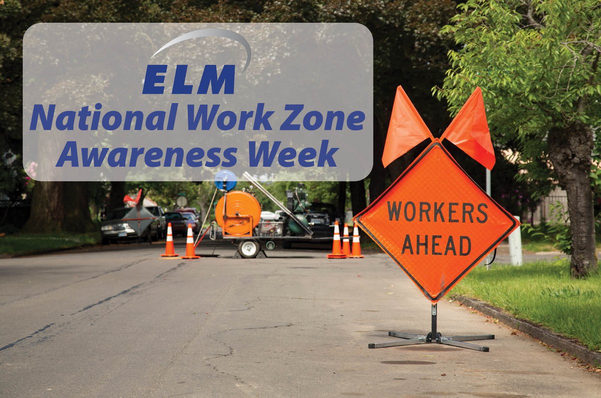 National Work Zone Awareness Week is the perfect time to remember that we are all responsible for creating safer work zones. Slow down and drive carefully whenever you see flashing lights, orange cones, or posted signs.

#NWZAW