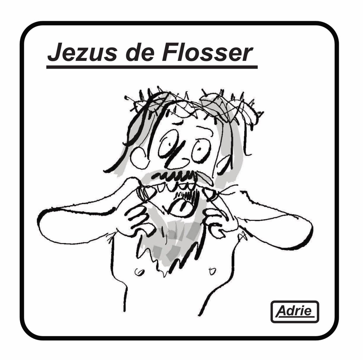 Adrietjes's tweet photo. Goede Vrijdag

Hallelujah!

Vandaag herdenken we dat Jezus de Flosser stierf voor onze monden

#goedevrijdag
#terugvolgvrijdag 
#jezus https://t.co/TXhWz780Cg