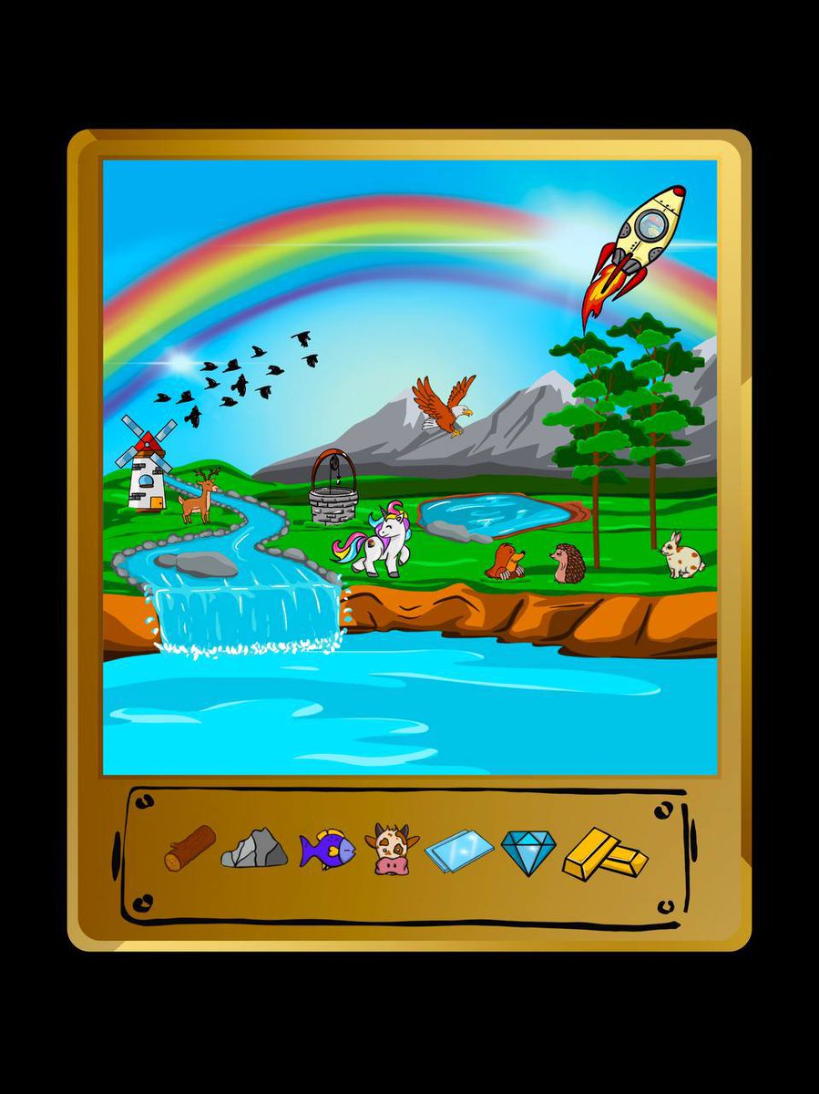 BirdezGang's tweet photo. The Birdez Kingdom🏰was founded in order to guarantee Birdez freedom and establish their community.🛡️

Sharp-eyed Birdez Scouts reported finding an island in the shape of an Eagle off the coast.👀🦅 

They found the Island was full of resources and life.🏝️ #Metaverse #NFT #nftart https://t.co/iPKh5ux1Ij