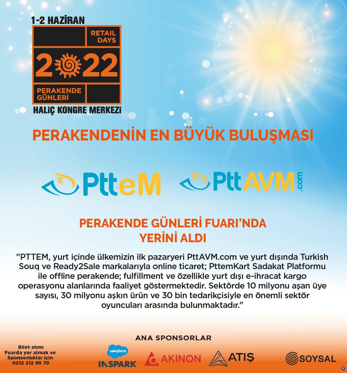 PG_Soysal's tweet photo. PG22: PtteM / https://t.co/SikTWlx49b Yerini Aldı #PG22 #perakendegünleri #soysal @epttavm  @pttem_ https://t.co/5VT6b6ApKf