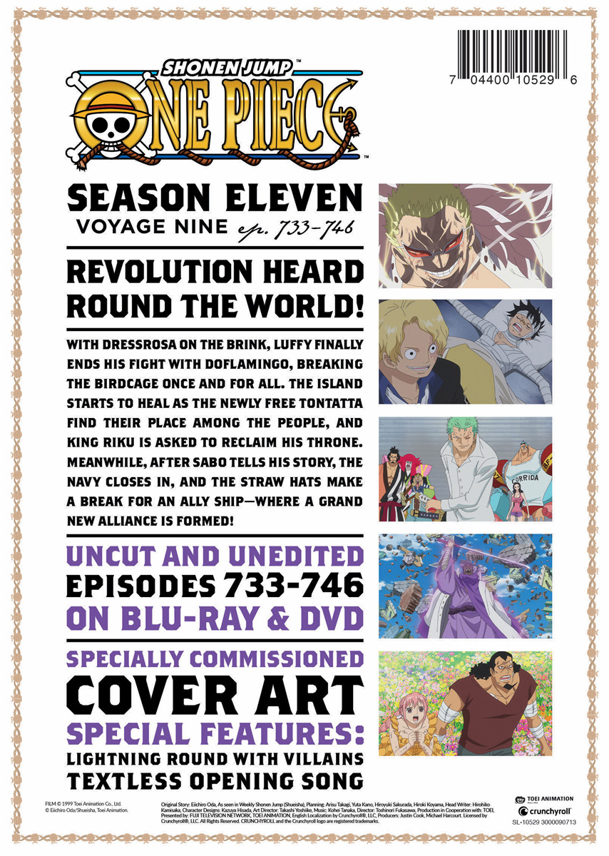 One Piece Season 11: Voyage Seven (Blu-ray)(2022)