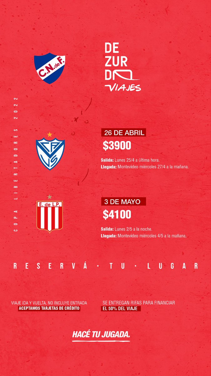 🎉- ¿Sorteamos un viajecito al partido vs Estudiantes?
- Ok!!
🔥Dale RT y MG
🔥Etiquetá 3 cuentas de Bolsos 
🔥 Seguinos

Va por todas las redes...