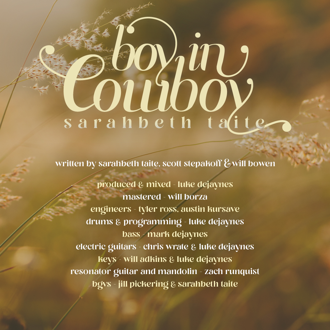 this song would not be here without EVERY single one of these folks, their talent and their time. These are some of the most talented people I know and I’m beyond grateful that they wanted to pour into this project with me. it made all the difference🙏🏼