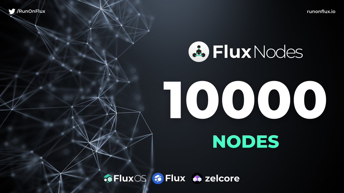 FluxHellas's tweet image. 🎉 Φτάσαμε τους 10.000 κόμβους #Flux! 
Είμαστε ακόμα στην αρχή και ήδη το ισχυρότερο #web3 δίκτυο.🚀
