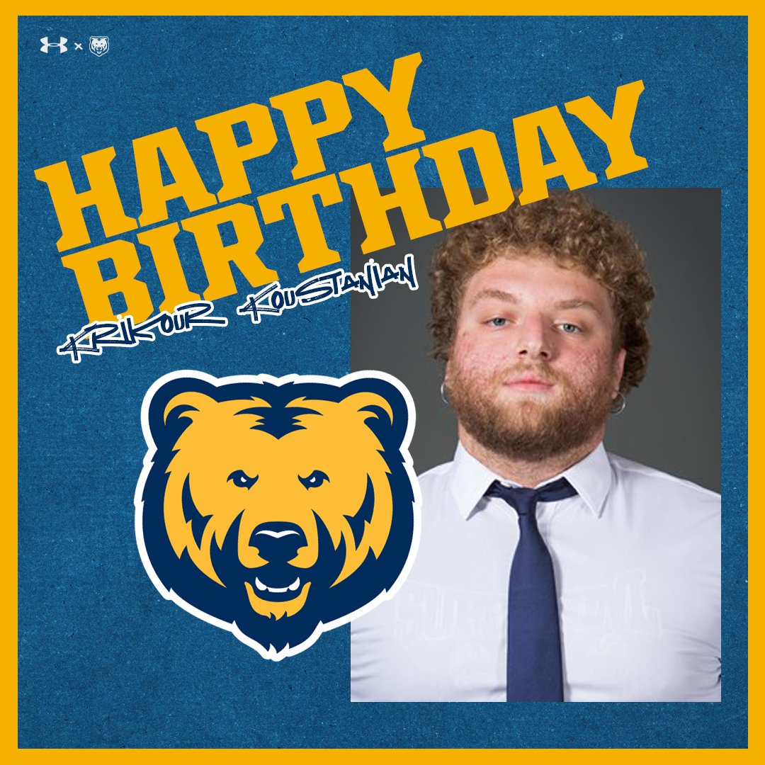 Northern Colorado Football (@unc_bearsfb) on Twitter photo We have two birthdays today! Let's give <a href="/Krikour66/">Գրիգոր Krikour Koustanian🇸🇾🇦🇲</a> a shoutout! #GetUpGreeley🐻🏈🎂🥳 We have two birthdays today! Let's give <a href="/Krikour66/">Գրիգոր Krikour Koustanian🇸🇾🇦🇲</a> a shoutout! #GetUpGreeley🐻🏈🎂🥳