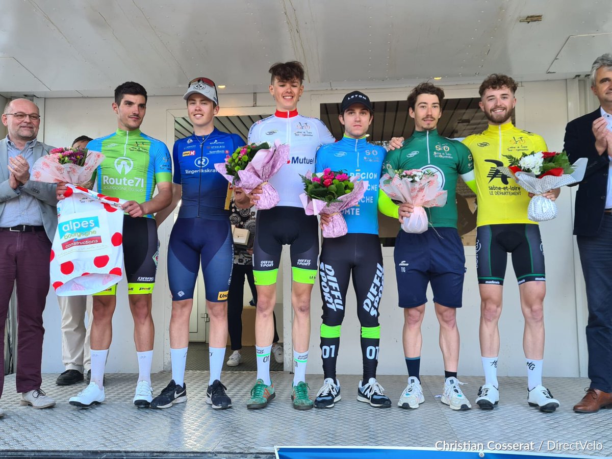 Tour de Saône et Loire Stage 2- 6th Into White Jersey and 3rd on GC! ⚔ Two days go....🤞 @DaveRaynerFund #daveraynerfund