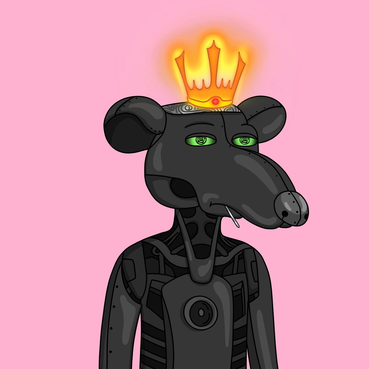 GM <a href="/GutterCatGang/">Gutter Cat Gang</a>. So happy with my new Rat Clone that he’s my new PFP now. LFG! Following back all cats, rats, dogs and piégeons.