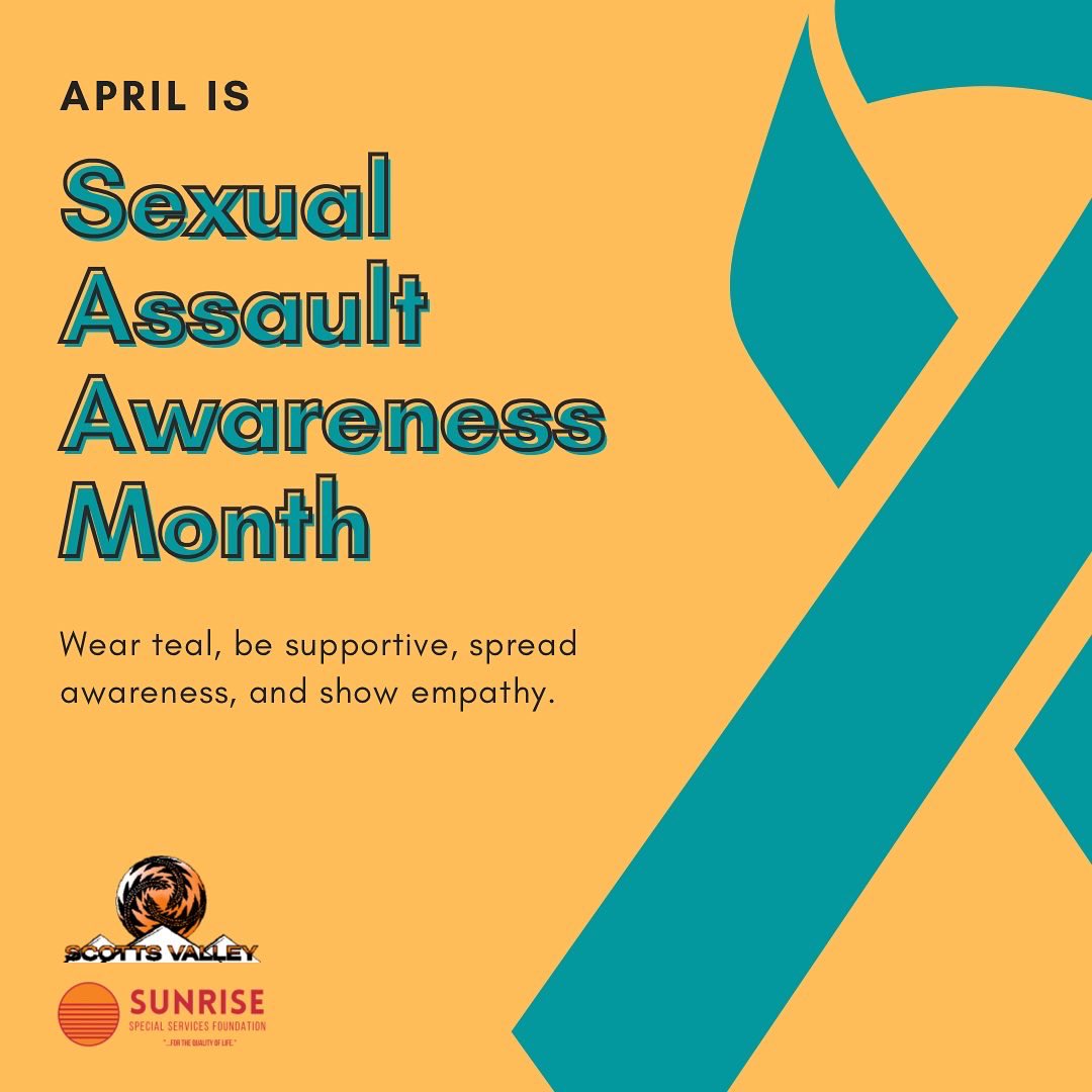 SunriseSSF's tweet photo. April is Sexual Assault Awareness Month. 

We aim to do our part in increasing awareness about sexual violence worldwide while also educating communities on how to prevent it. 

National &amp; Lake County local resources for victims of #SexualAssault included. 

#SAAM #WearTeal https://t.co/bq6MZz92Vp