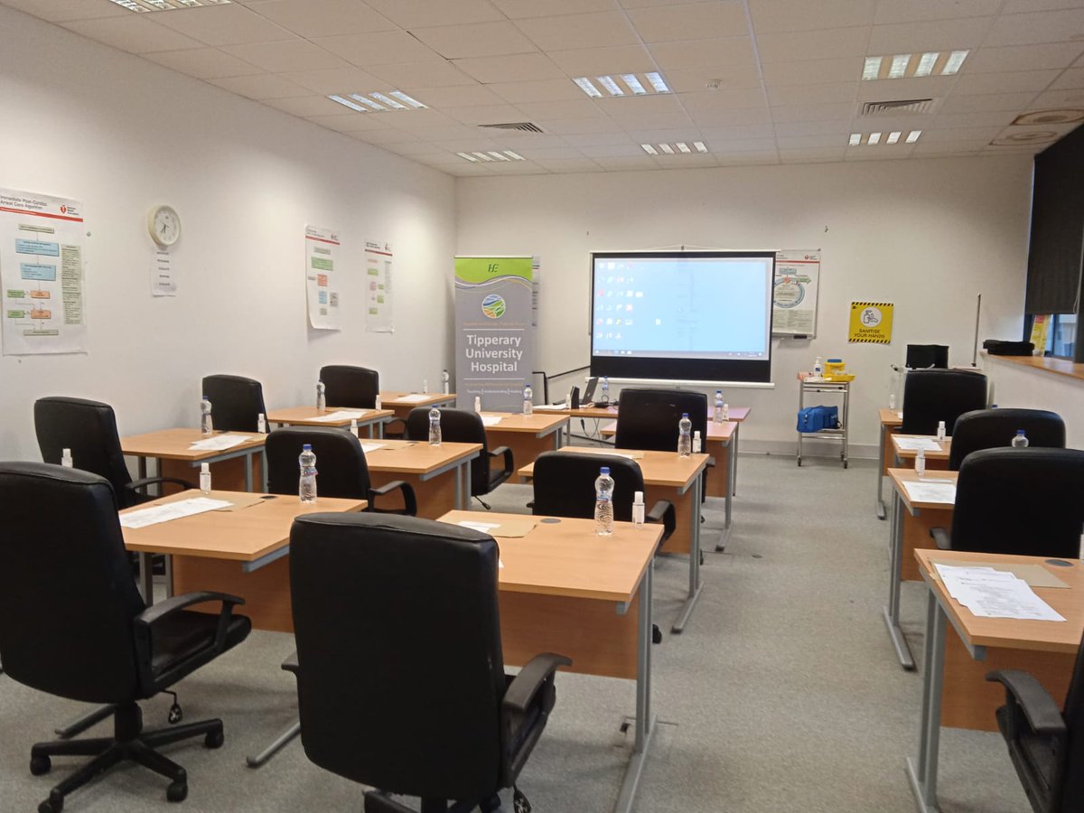 Magnet4EuropeT1's tweet photo. All set to welcome our new overseas nurses to Medication Management &amp; safety @mariaba01464133 @TippUHnursing. Thanks to all our dedicated facilitators https://t.co/UkG2ZqzBnU