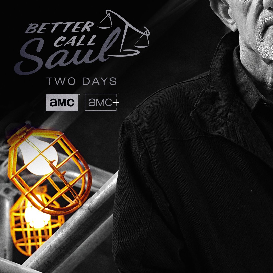 Two days. Two episodes. One more season. #BetterCallSaul