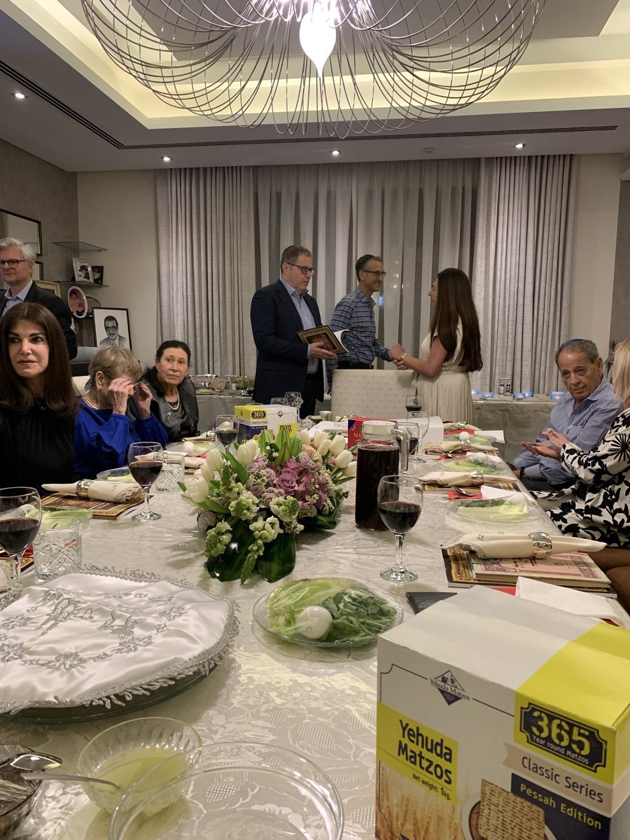 احتفالات عيد الفصح اليهودي في البحرين 
@AmbassadorNaeh