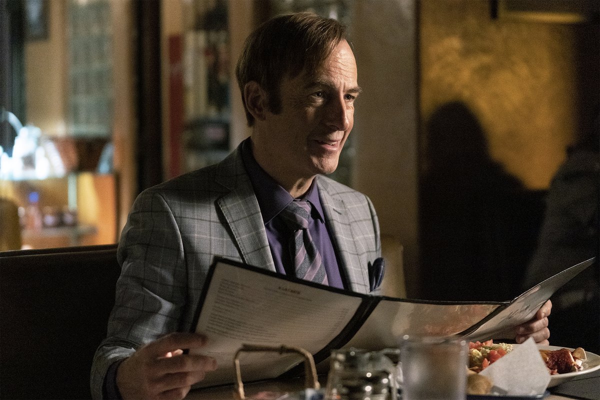 BetterCallSaul's tweet photo. We're sure everyone will have a perfectly normal and ordinary day in tomorrow's two-episode #BetterCallSaul premiere. https://t.co/AMnxsgSgkH