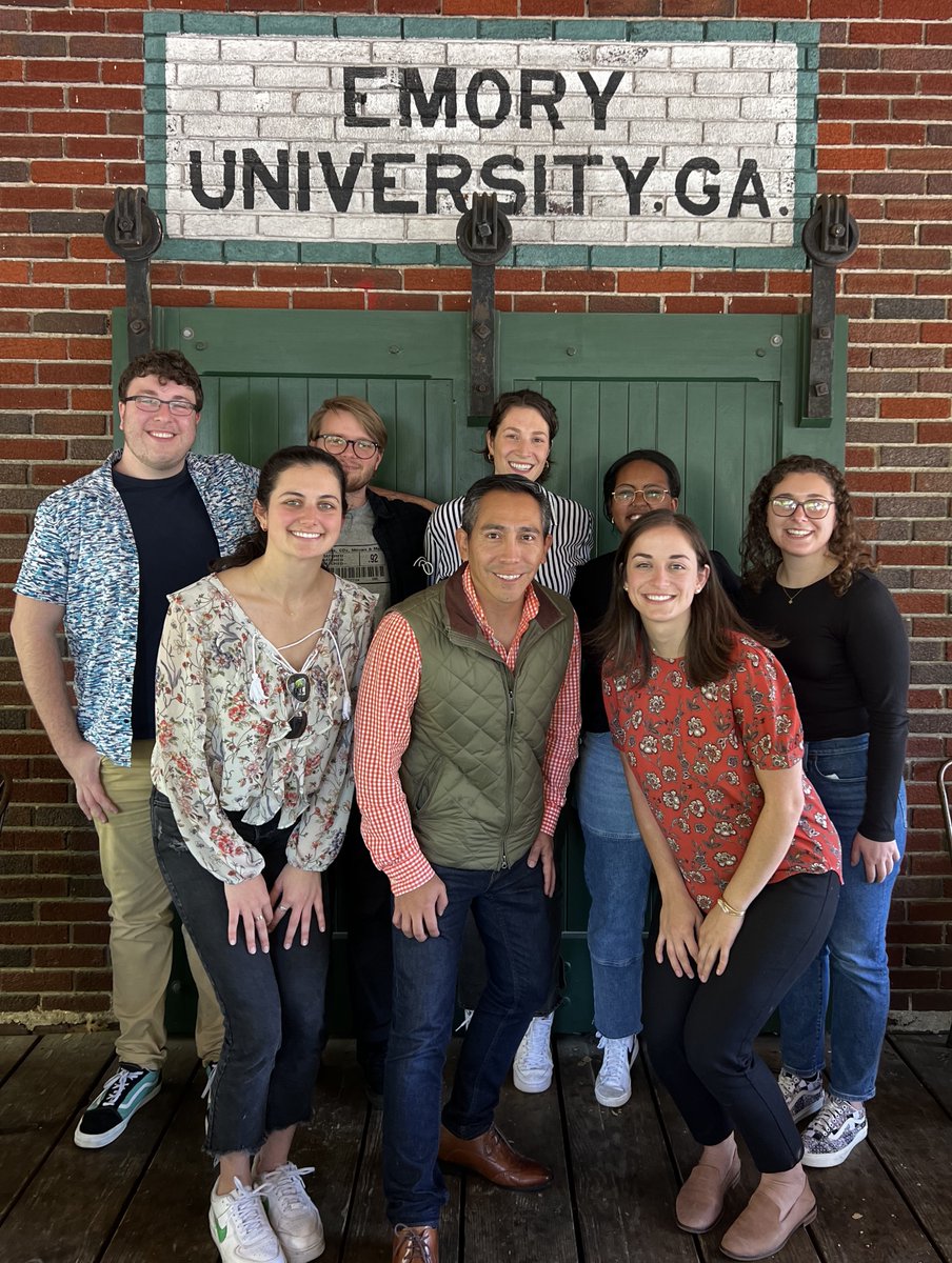 Very excited to travel again and to meet and learn from students and young scientists!! Short but amazing visit with <a href="/EmoryBCDB/">Emory Biochemistry Cell & Developmental Biology</a>. Thanks for the invitation <a href="/HannahHrncir/">Hannah Hrncir</a>!!! (Bonus if you learn funny stories about your current postdocs <a href="/QuachME/">Edward Quach</a>)