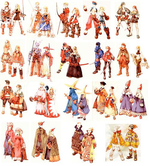 Ff Rpg Jobs Not sure it matters but Final Fantasy Tactics has my favorite version ...