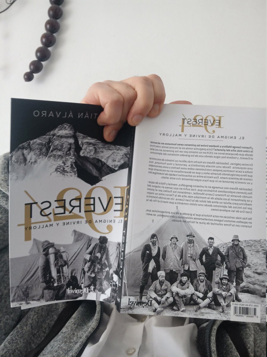 Finalmente unos días de descanso junto a la aventura, a la épica. Gracias, @sebas_alvaro por esta maravilla. #Everest1924