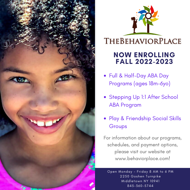 behaviorplace's tweet image. Fall Enrollment is Open at The Behavior Place - behaviorplace.com/services