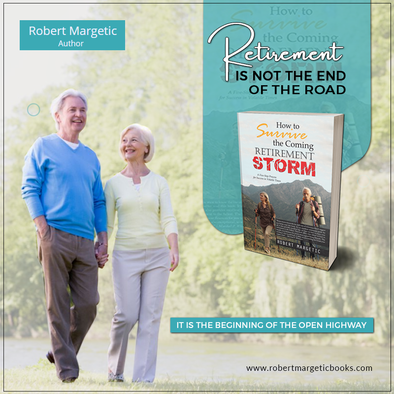 RMargetic's tweet photo. On the road to #retirement? Let the book help you start your next adventure. The #book explains a five-step process for #success in volatile times. https://t.co/nq2EU03CR0 https://t.co/Wvk2earUU3