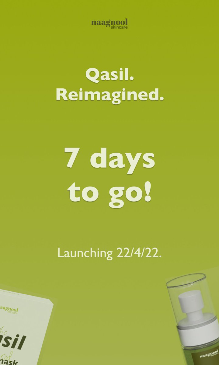 naagnoolskncare's tweet photo. Only one week to go! Join our mailing list to keep updated and get 20% off your first order! ⬇️ https://t.co/cxtnJ5PZ9Z https://t.co/UQBYVqwpDr