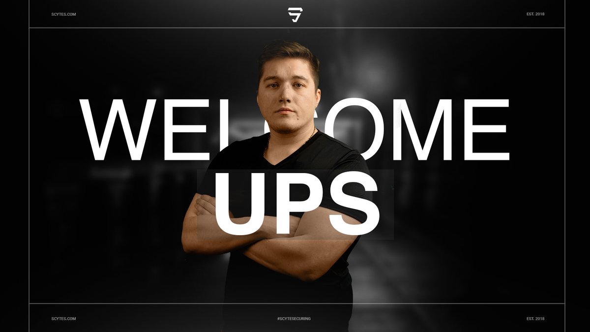 We're delighted to welcome Ups as our Head of VALORANT Coach. Stick around the corner for another announcement. 😋

#SCYTESSECURING | <a href="/TheUps__/">Артём Ups Cложеникин</a>