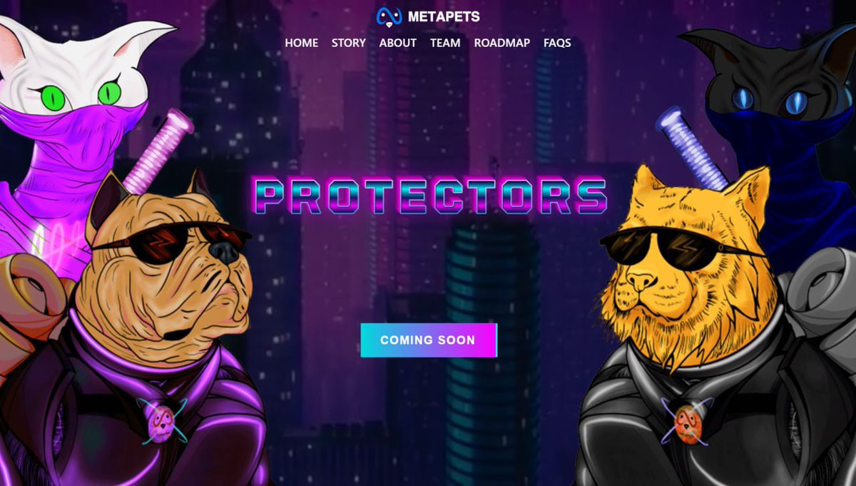 TCSs_8888's tweet photo. π’ MetaPets NFT Minting Site IS NOW LIVE!
https://t.co/kZFUNuVPnK
Minting will start on April 16th 1 PM UTC. Don't miss it out!
#MetaPets
#MetaPetsProtectors
#Metapetsnft
@MetaPetsCoin
#NFTCommunity
@TheCryptoLark
@TheBinanceNFT
Tweet: https://t.co/sE4OdH9hy2 https://t.co/K8ybzPOgeW