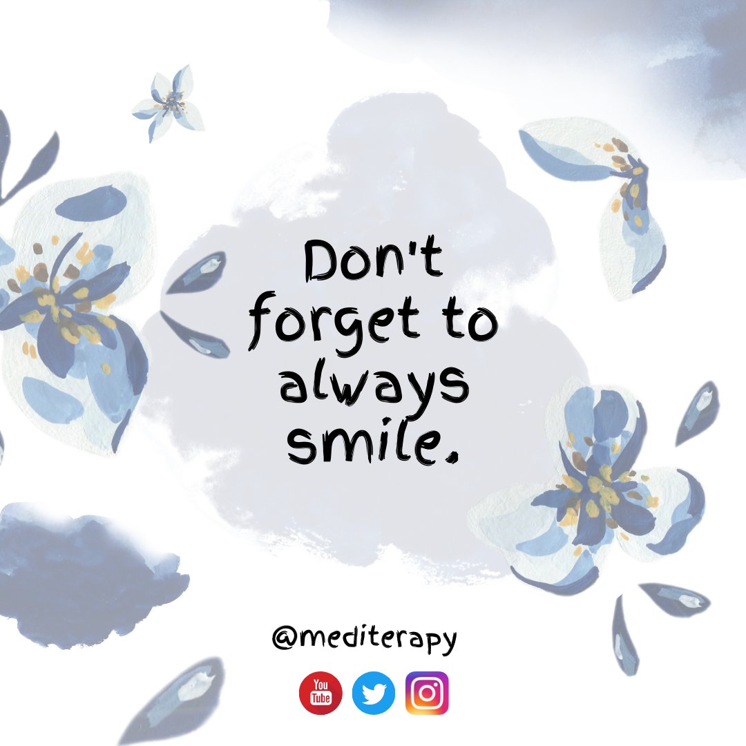 mediterapy's tweet photo. Drop a smile 😊 in the comments🔆🌿
.
.
Also Watch: https://t.co/Iklx2GMNeN
.
.
#mediterapy
#mentalhealthisimportant #mentalhealthblog #innergrowth #mindfulnessquotes #mentalhealthawarness #selfcareisntselfish #anxietysupport #anxietyawareness #anxietyattack #mentalhealthadvocate https://t.co/SqjWt61IH8