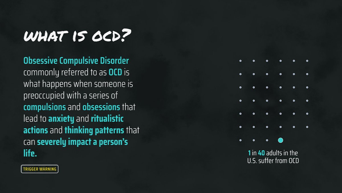tableaupublic's tweet photo. In this re-viz-it #IronQuest #VOTD, @Visual_Endgame visualizes in an impactful way the Obsessive Compulsive Disorder (OCD) cycle and some other facts about this mental health disorder. https://t.co/eJso8doSgB https://t.co/Xnv79qHmHn