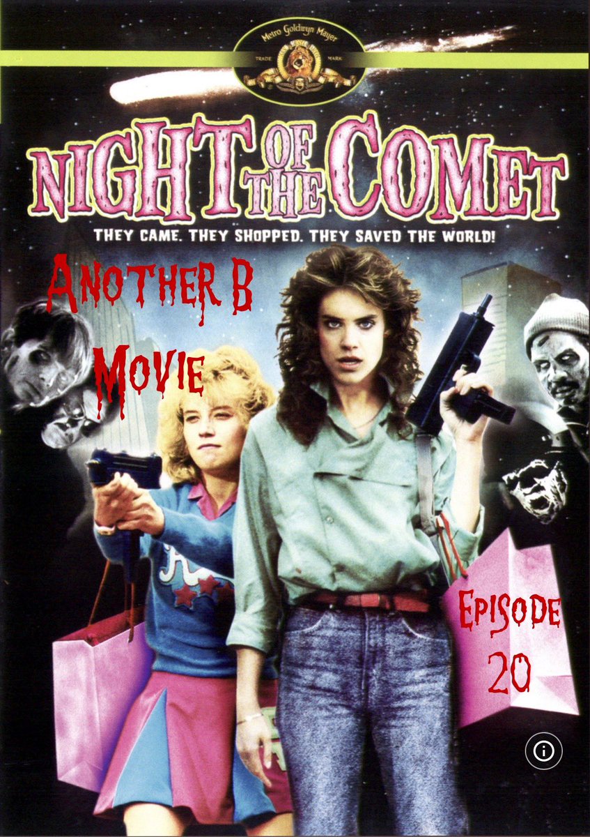 Recorded Live from Another B Movie Studio in the Barrio, #NightoftheComet ! Join us as we discover horror nomenclature in foreign languages and evolution of zombies. Also how many zombies constitute a zombie film. After all of this, I think we‘ll go to the arcade. How 80’s of us.