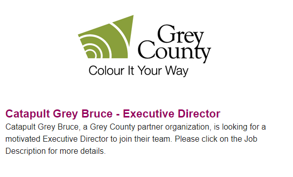 RuralEnt81's tweet photo. 5/ Career opportunities in @GreyCounty including Executive Director for Catapult #GreyBruce. 👏 to @SavvyFarmgirl for building a strong foundation. Thank you Jennifer. See more here via their tweet below 👇https://t.co/DHCdalZR2E https://t.co/BsVADqlRRj