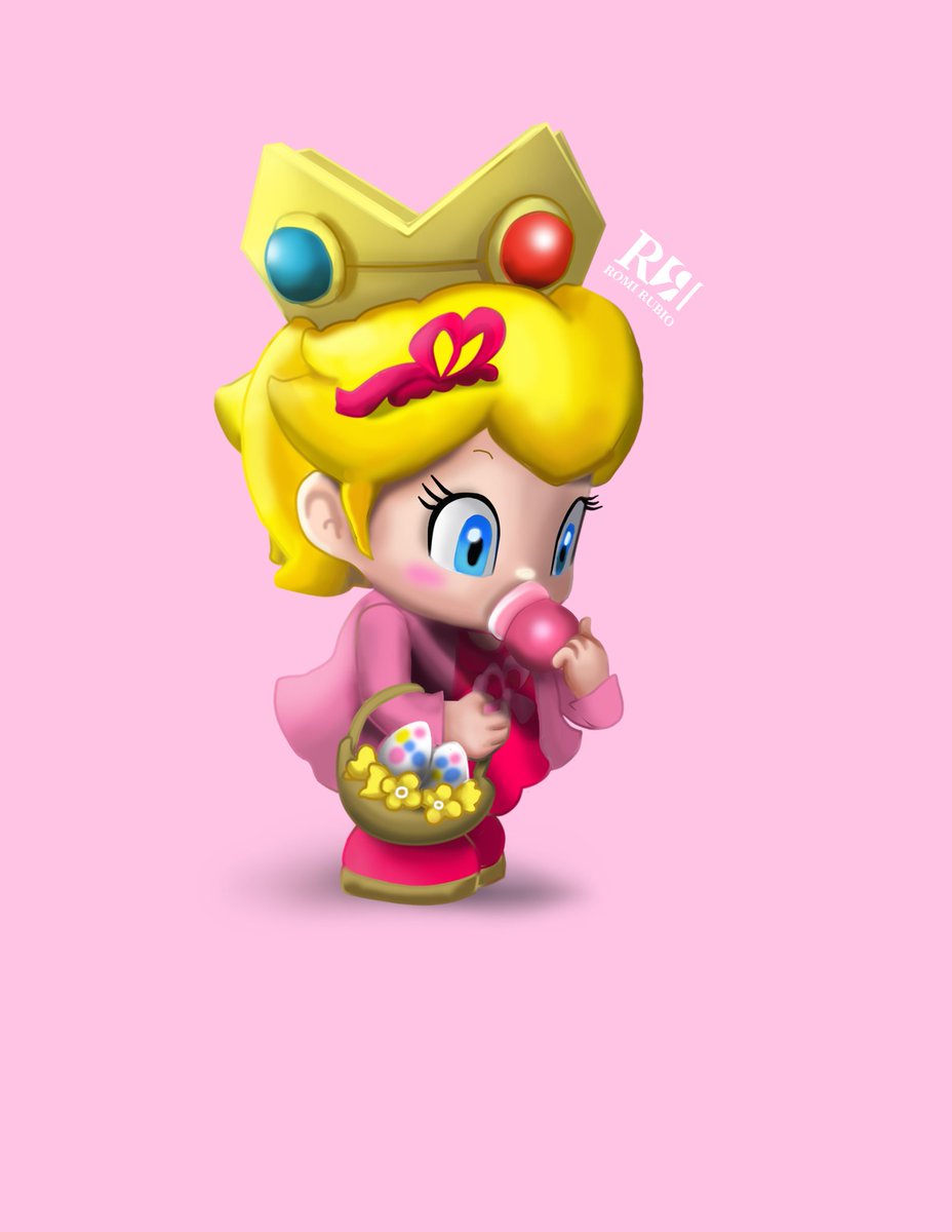 RomiRubioArt's tweet photo. #babypeach 's turn! ❤️❤️
#nintendo #princesspeach #easterdrawing #easter #nintendofanart #nintendobaby #nintendoswitch #clubnintendo https://t.co/fVRaiezPyF