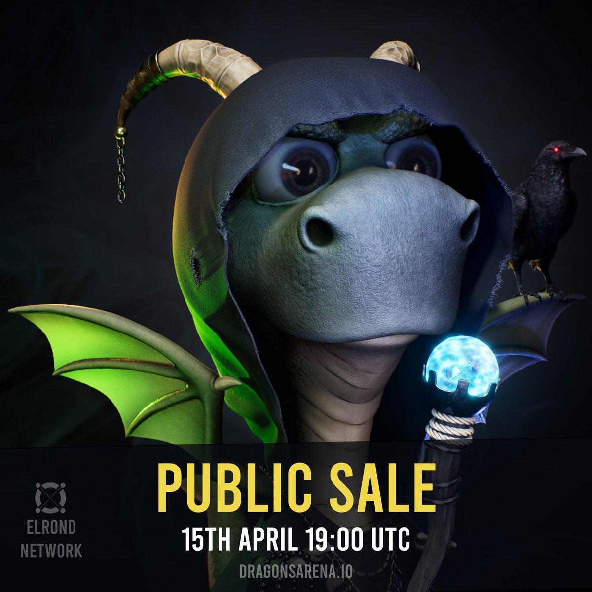 100xOrMore's tweet image. [ NFT Giveaway 🎁]
Celebrating the Dragons Arena Public Sale!

📅Drop: 15th April at 19:00 UTC
⚡Supply: 4,888
💰 Mint Price: 1 $EGLD

🐉1x Dragons Arena #NFT

👇To Enter:
1️⃣ Follow @DragonsArena_io
2️⃣❤️+ RT + Tag some friends

🍀Draws in 48h
#ElrondNFTs #AR #NFTCommunity