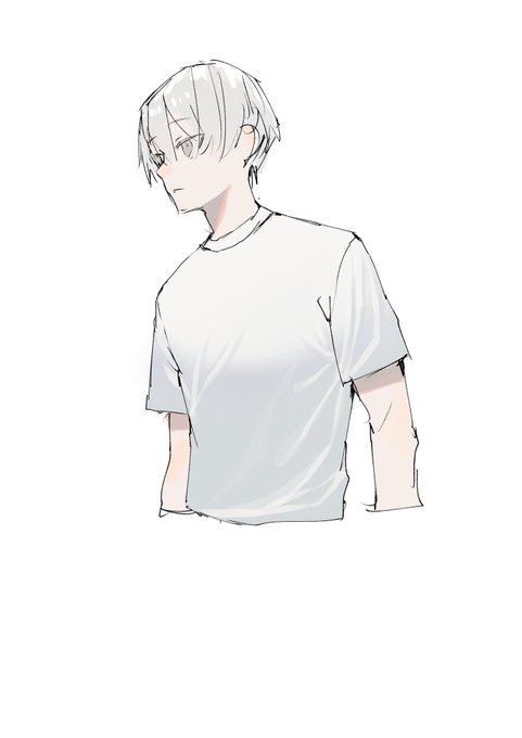 「シンプルな背景 Tシャツ」のTwitter画像/イラスト(人気順)