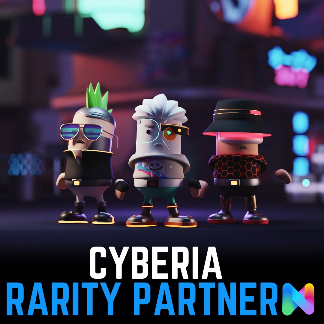 Cyberia NFT X MetaRarity 🎉

We've partnered with <a href="/EnterCyberia/">Cyberia P2E</a> to be their Rarity Partner for Cyberia NFT.

Giving Away:
🏆 $400 (4x $100) #ETH or #Solana
🏆 5x Cyberia WL Spots

To enter:
1⃣Follow <a href="/EnterCyberia/">Cyberia P2E</a> &amp; @MetaRarity
2⃣RT, LIKE
3⃣Tag 3 friends

24H⏰ #NFT #NFTcommunity