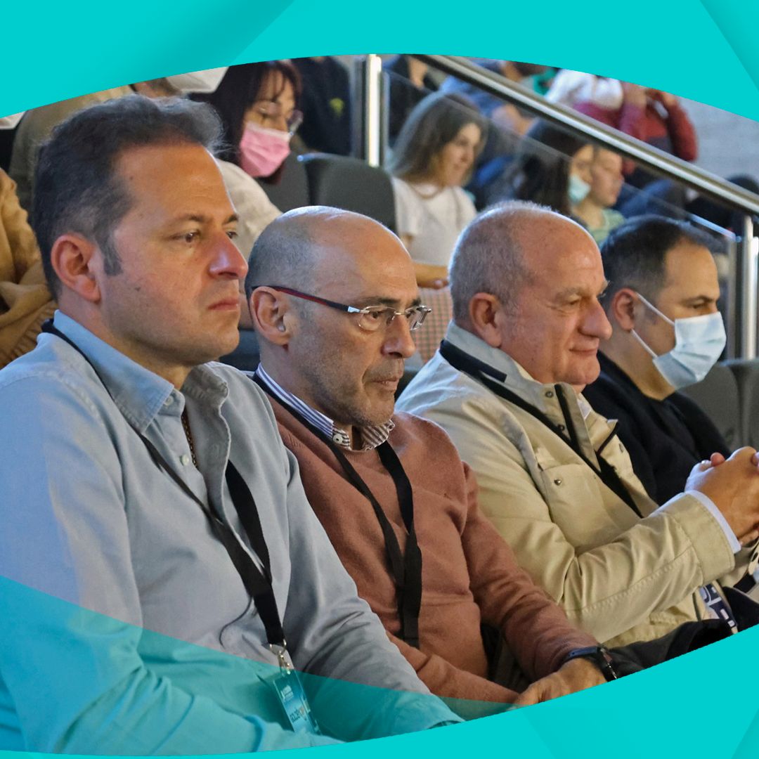 Golden Cup is capturing the attention of the Hockey Family. Thank you Mr. WS Rink Hockey President, WSE President, European Hockey Committee President and EHCA President for your visit! 🏑💪🏼