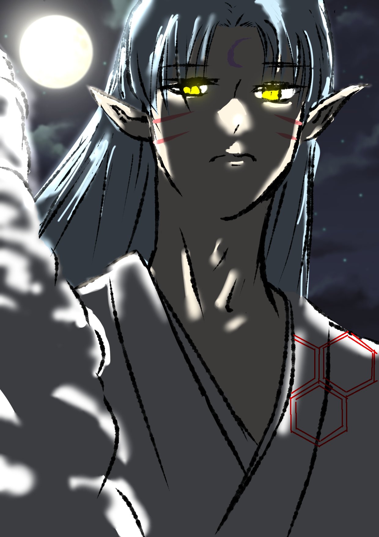 ルパンサ いつかの殺生丸w イラスト イラスト好きな人と繋がりたい 犬夜叉 殺生丸 Ibispaint T Co Opvjbhkcqp Twitter