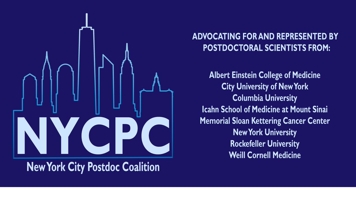NYC Postdoc Coalition tweet media