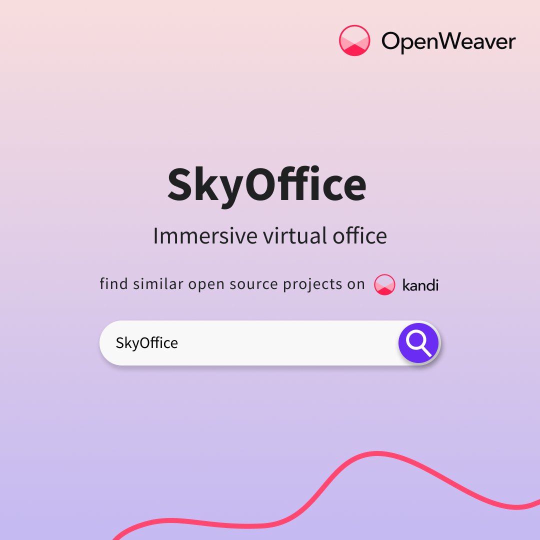 OpenWeaverInc's tweet photo. An Immersive virtual office built with Phaser, React, Redux, PeerJS, and Colyseus. 
Explore this and other similar libraries on kandi. Check https://t.co/pevFFBFpSr

@opensource_orgs @cc_opensource  #kandi #opensource #developer #phaser #react #peerjs #colyseus https://t.co/NkUNybHX7L