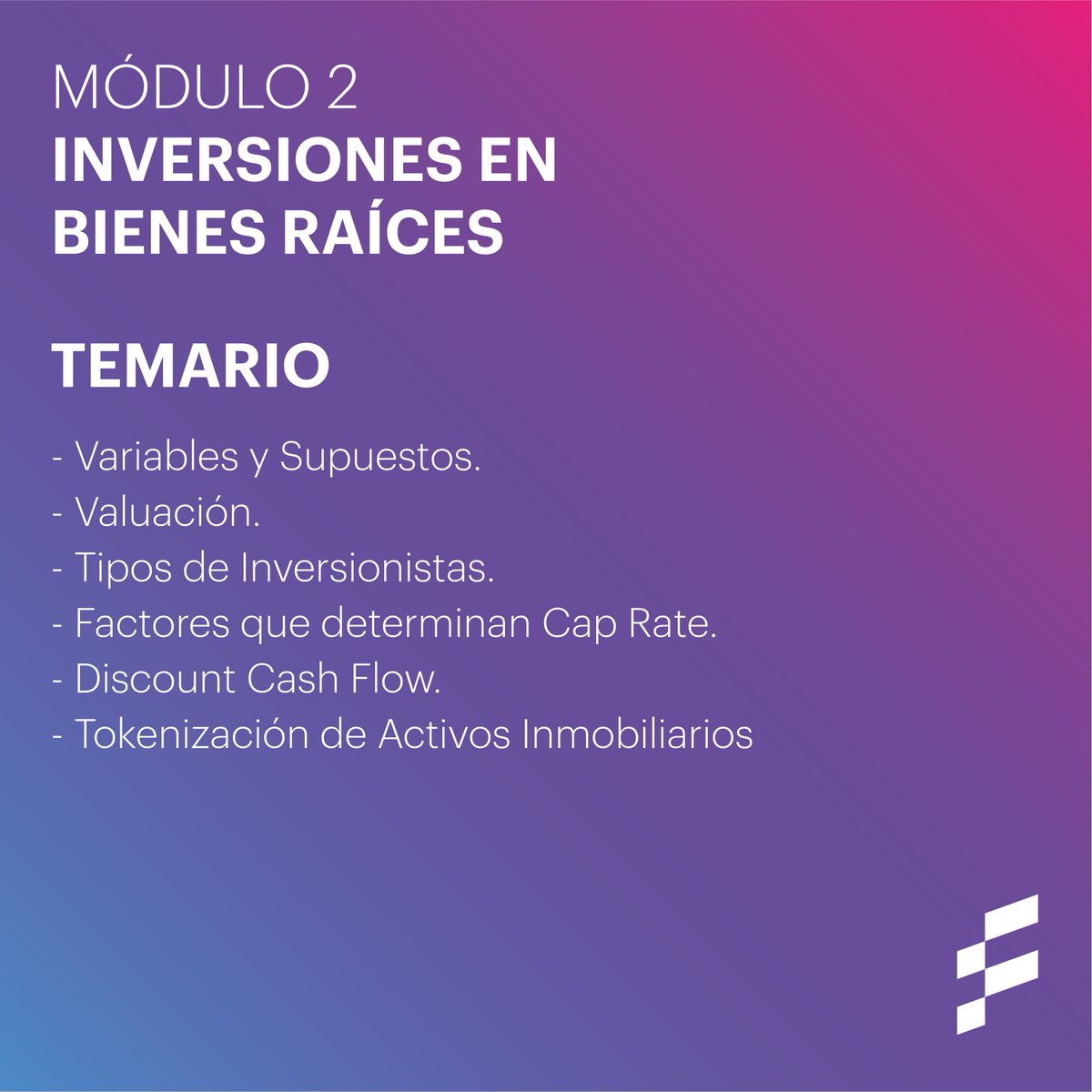 OrangeInv's tweet photo. Te compartimos los temas que se verán en el Módulo 2 de Finanzas 101 x Orange Academy 🏙

Ingresa a : https://t.co/iZJBHNuuqB

ExEd Course by Orange Academy x Orange Investments®

#Finanzas #OrangeAcademy #OrangeInvestments #TheSmartSideofRealEstate #CreateAmazing #Tendencias https://t.co/4wJtrmmg6z